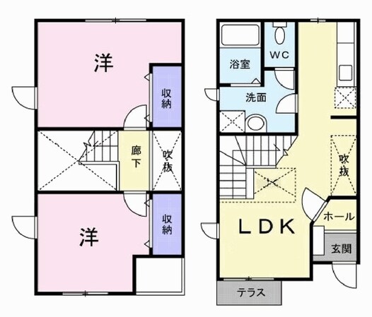 サンシティ一色の物件間取画像